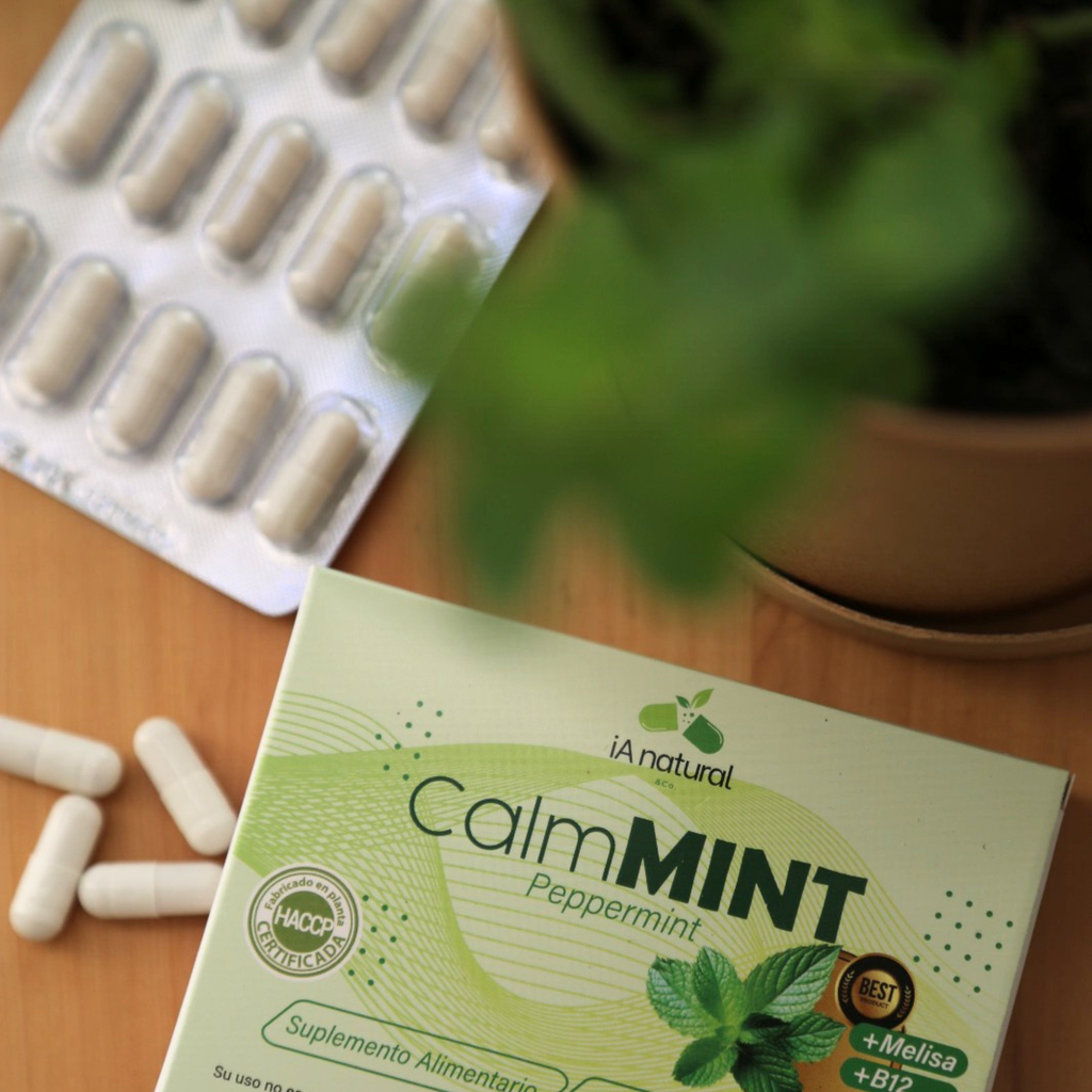 CalmMINT - 60 Cápsulas Gastroresistentes